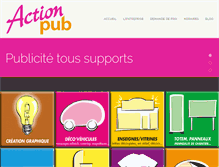 Tablet Screenshot of actionpub24.com